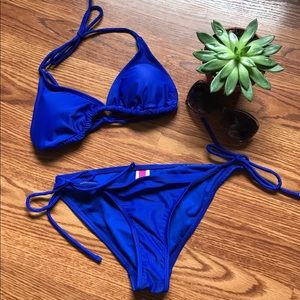 NWOT blue bikini