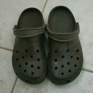 Brown Crocs