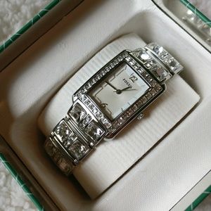 Fossil watch with tin