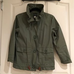 J Crew army green jacket