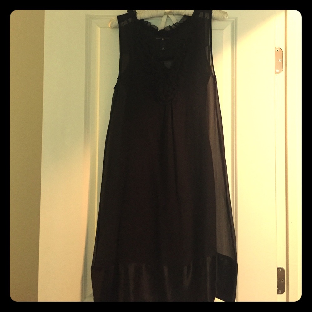 Flowy Black Gap Dress