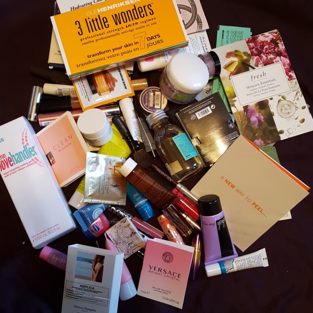 High-end Makeup, skin care, and fragrance bundle
