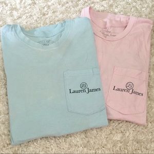 2 Lauren James tees