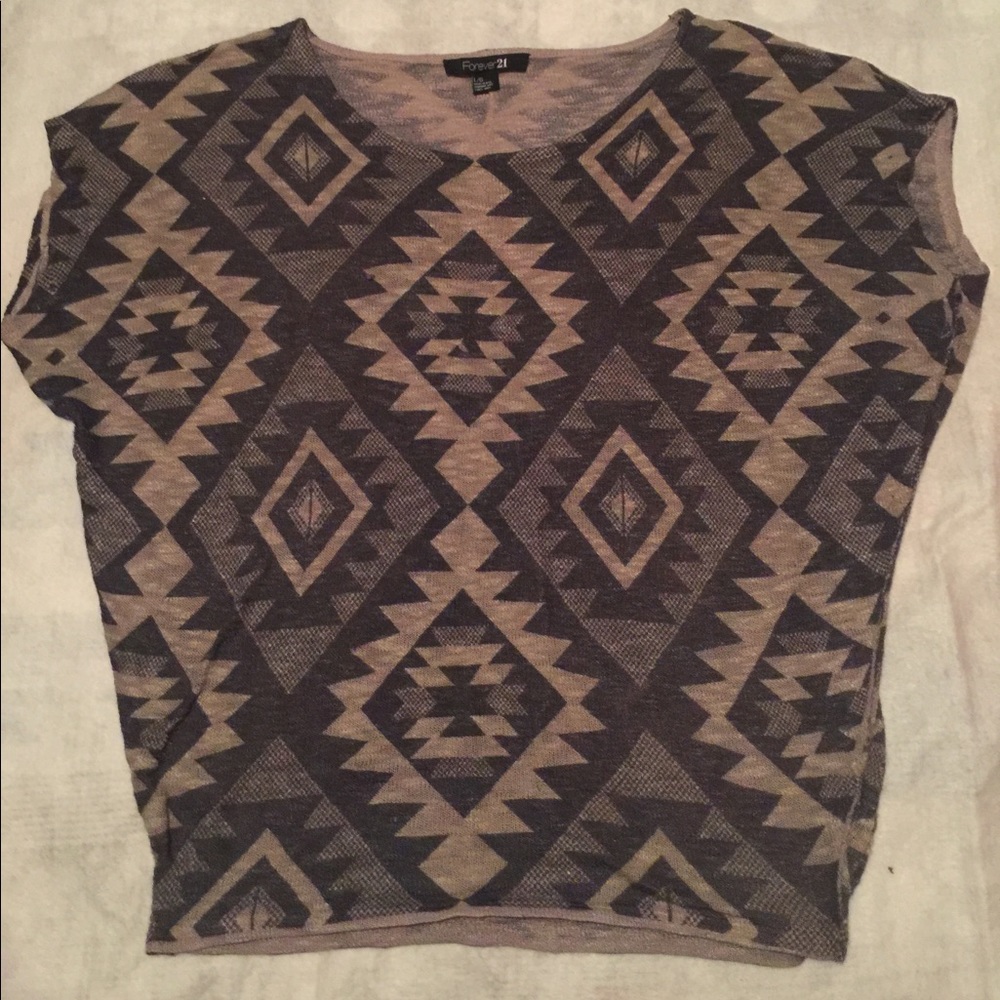 Patterned Knit Top
