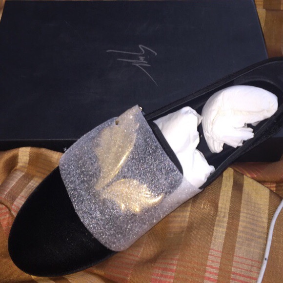 Giuseppe Zanotti Black Loafer