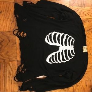 Wildfox Shreaded Sweater