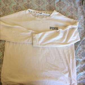 Victoria secret pink long sleeve shirt size large