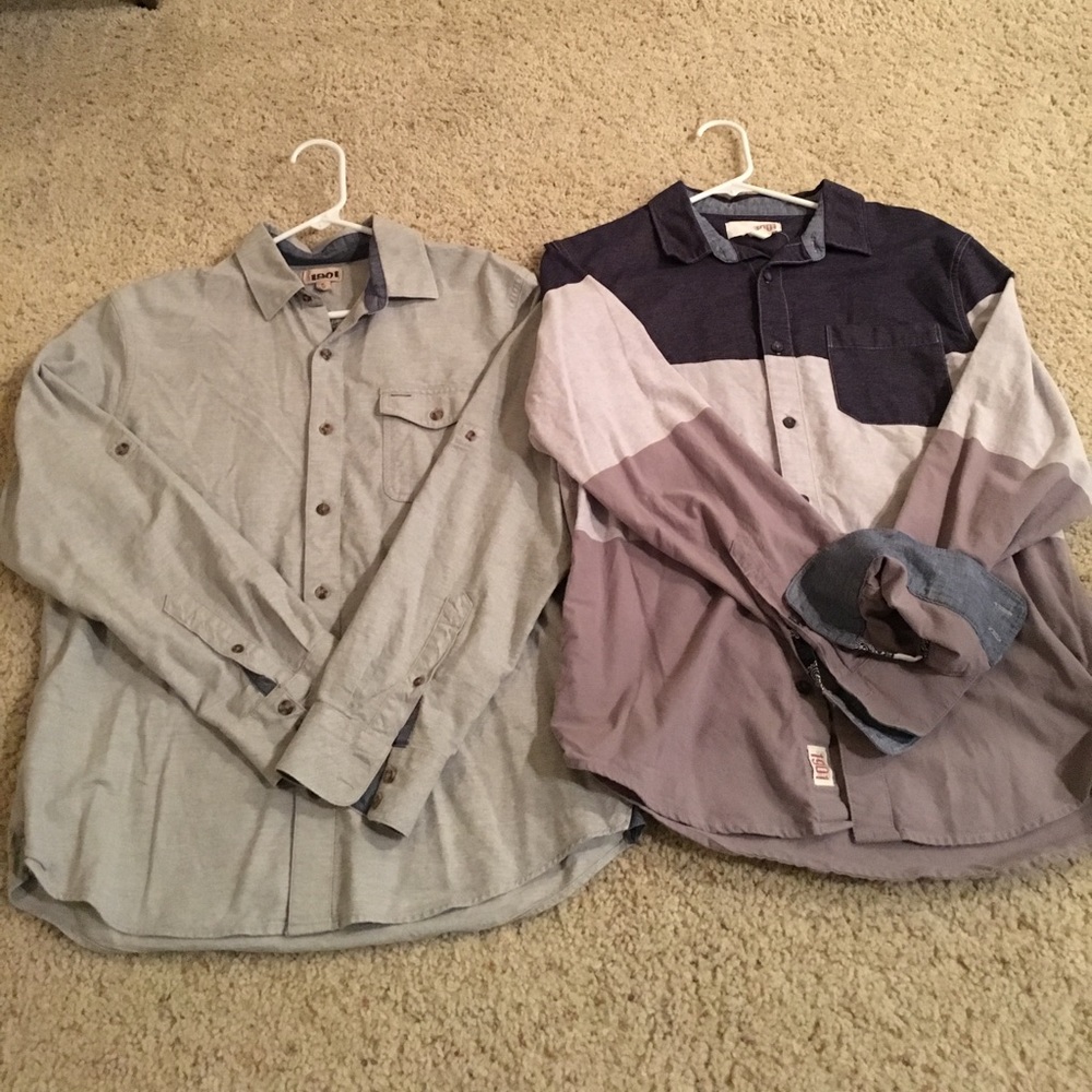 2 (!) men's 1901 (Nordstrom)  oxford shirts #SALE