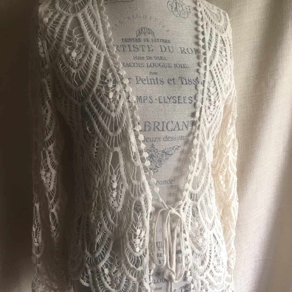 Lacy boho top