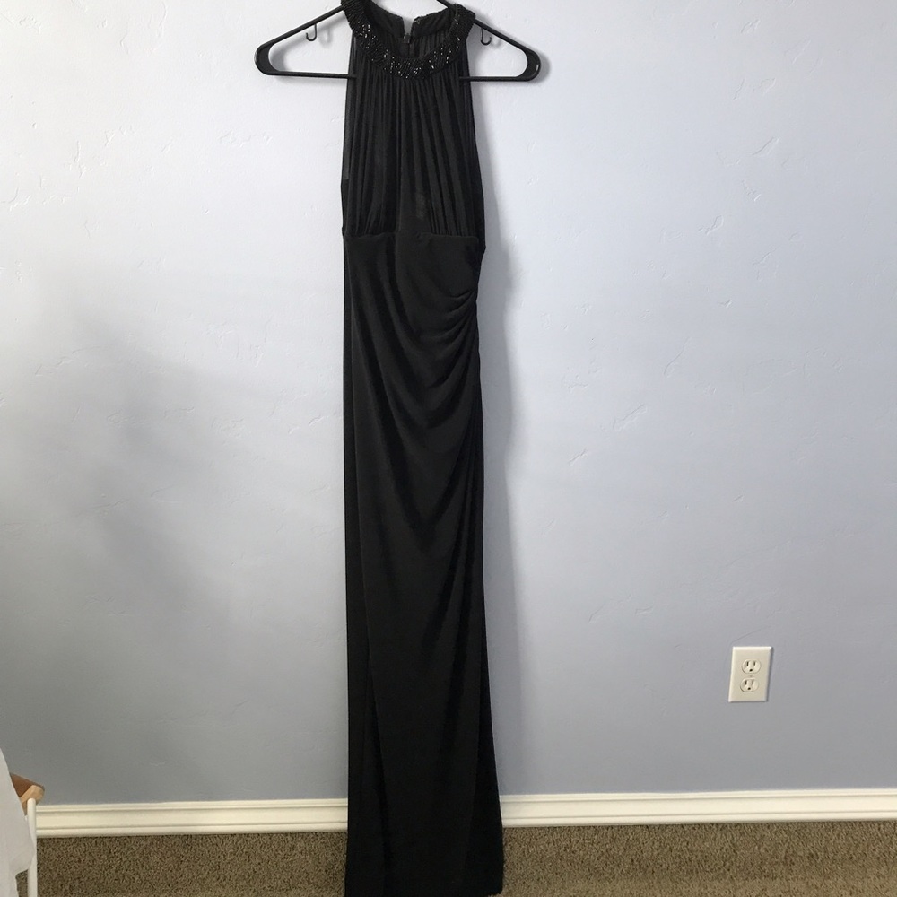 Black formal dress