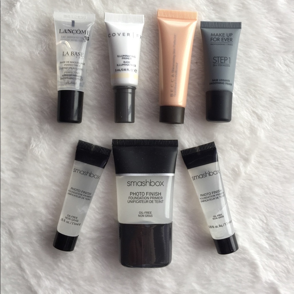 Primer Lot, Smashbox, Becca, Lancome, Cover FX