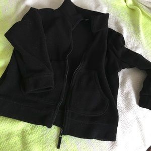 Uniqlo boys fleece zip up