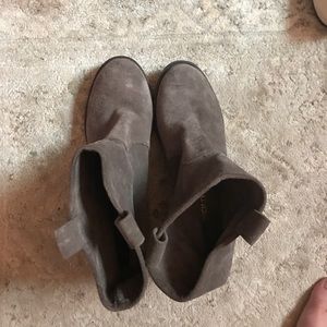 Grey Sole Society Booties