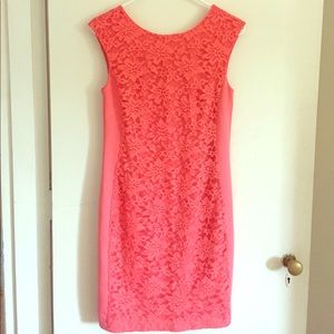 XS Pink Lace Dress