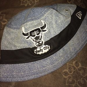 Men's Chicago Bulls Jean Bucket Hat Brand New!!