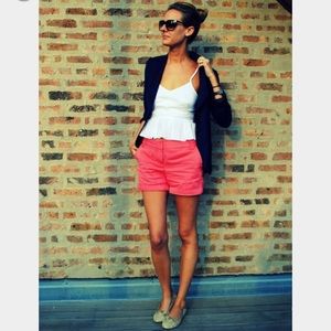 J.Crew chino shorts size 4 pink