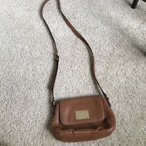 Brown Michel Kors cross body (small)