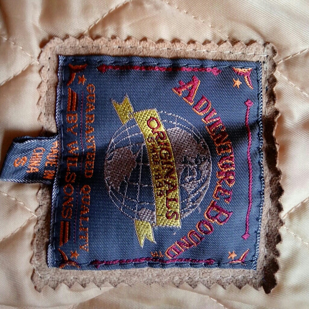 Wilson Leather camel colored  waist length  coat, - Picture 3 of 8