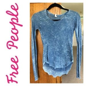 Free People We The Free long sleeve shirt xs