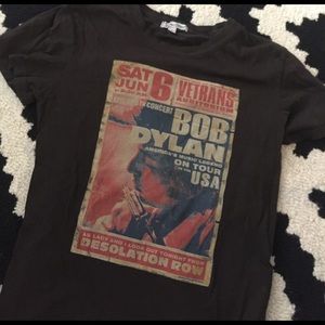 lucky brand Bob Dylan tshirt