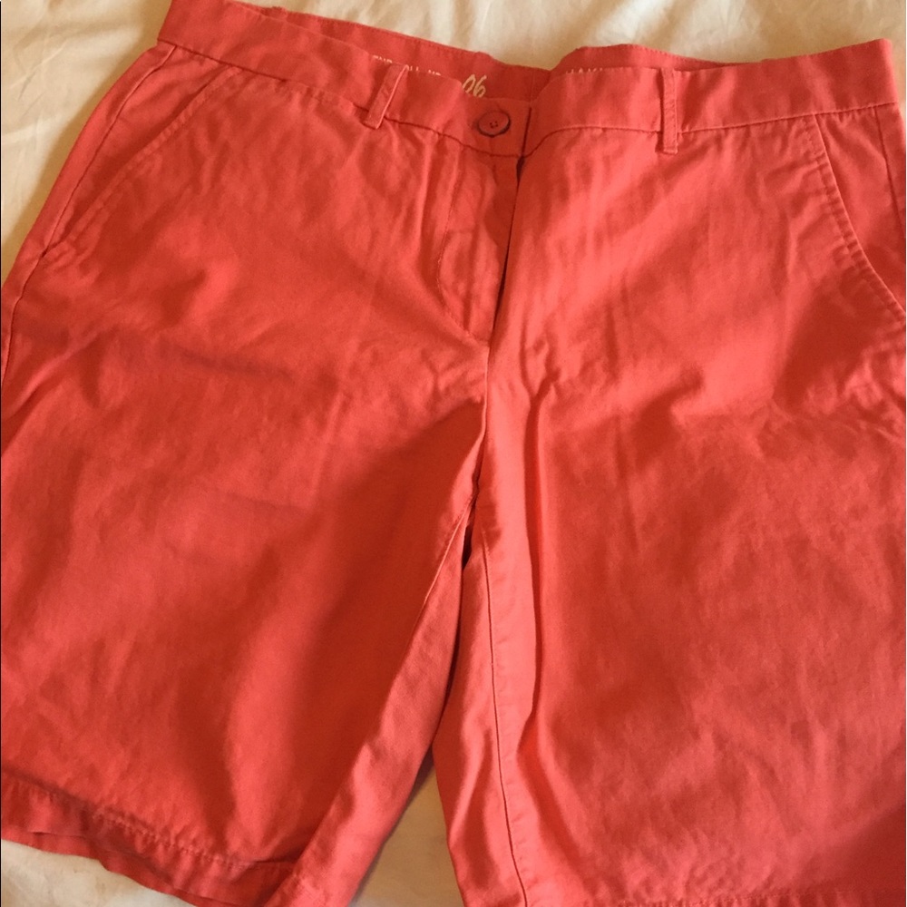 GAP boyfriend roll up shorts