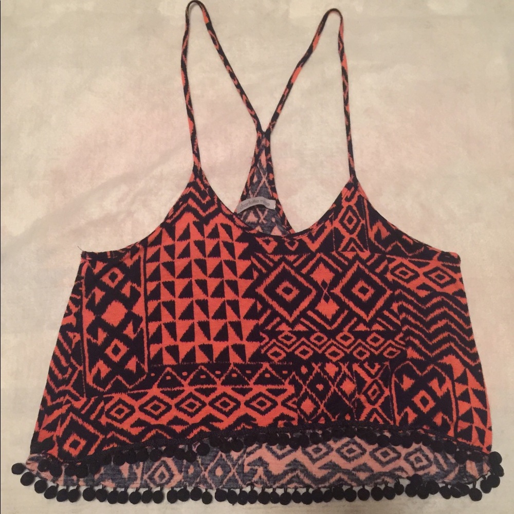 Patterned Crop Top
