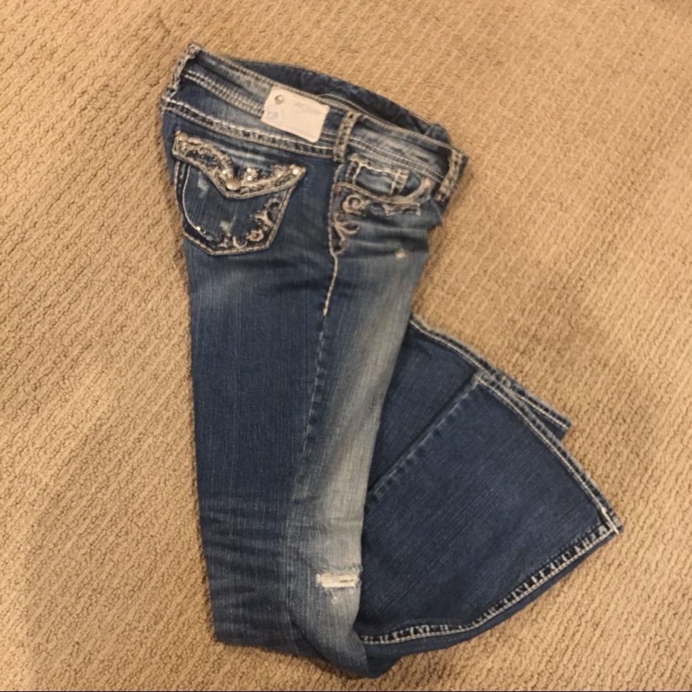 Silver Jeans boot leg 32" inseam