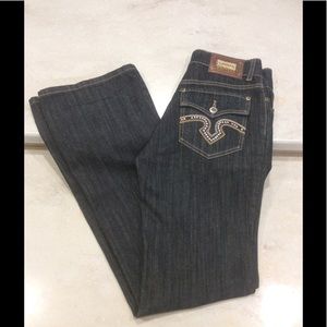 Like new Lawman Dark Wash Jeans Juniors Size 3.