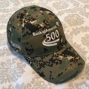 NASCAR Bank of America 500 Army valco back. Digital camo with multi colors