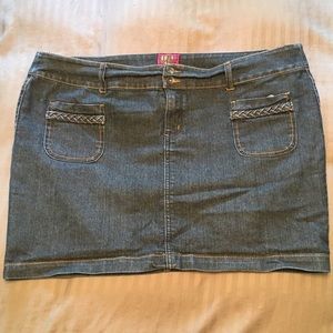 Torrid Jean Skirt