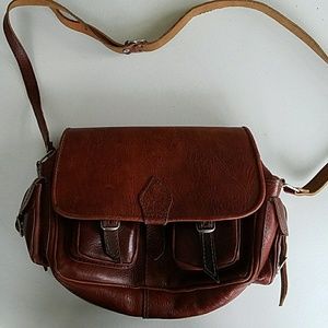 Leather Bag w/ Shoulder Strap