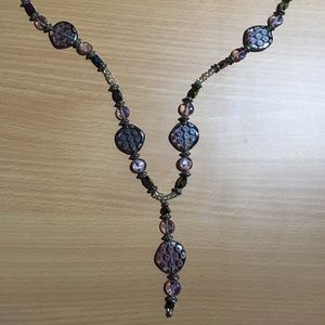 Hand Crafted Necklace with magnetic closure