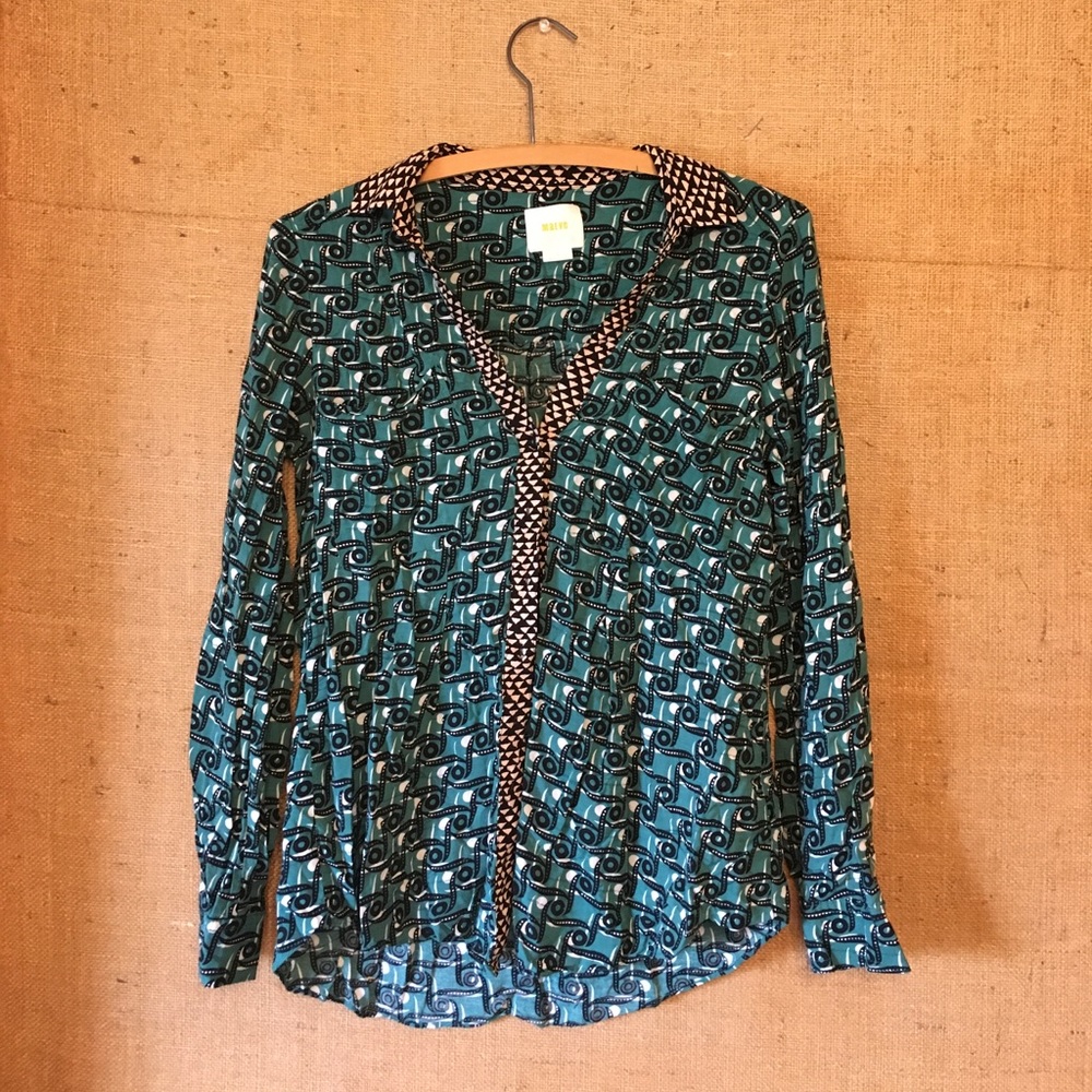 Funky Maeve Blouse - Anthropologie - Size 6