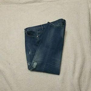 Simply Emma Distressed Skinny Jeans