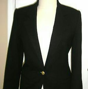 Black Wool Blazer