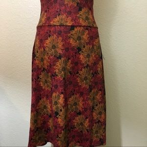LuLaRoe azure skirt