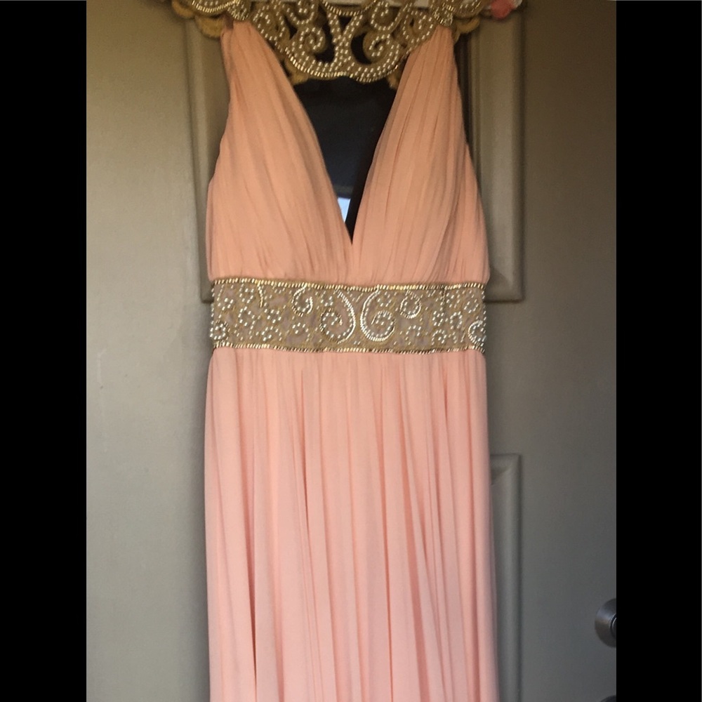 Exquisite Greek Goddess Evening Gown