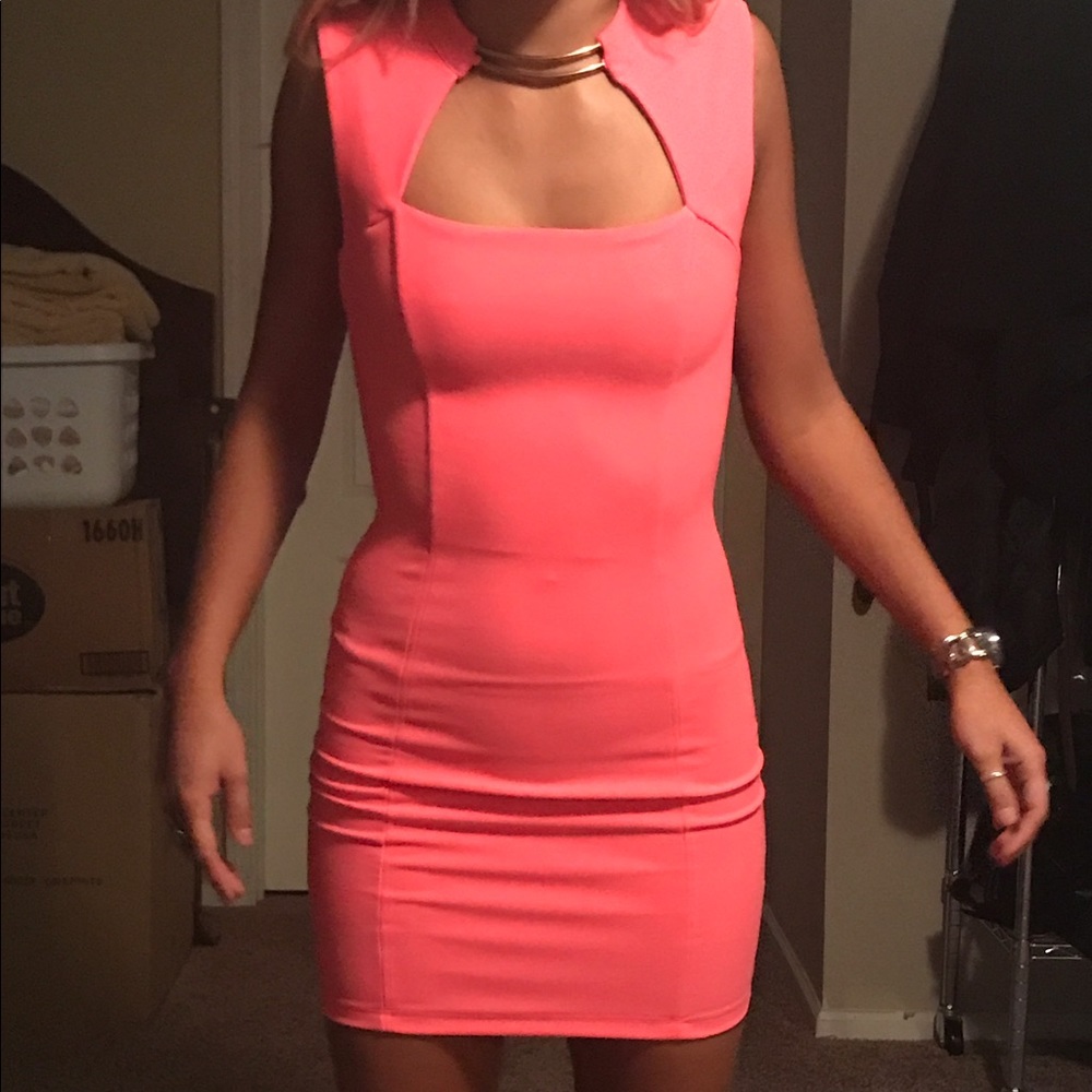 Agaci Hot pink dress