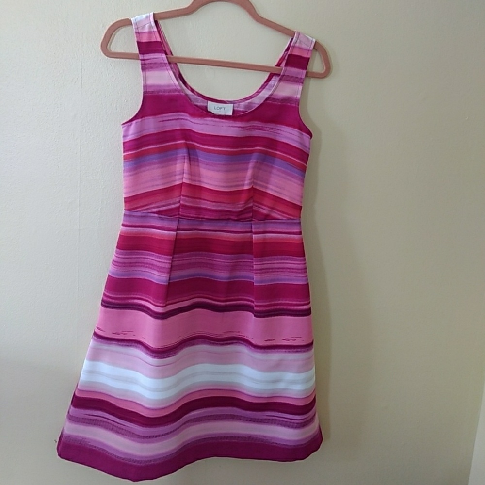 LOFT Watercolor Dress 🎉3 FOR $10🎉