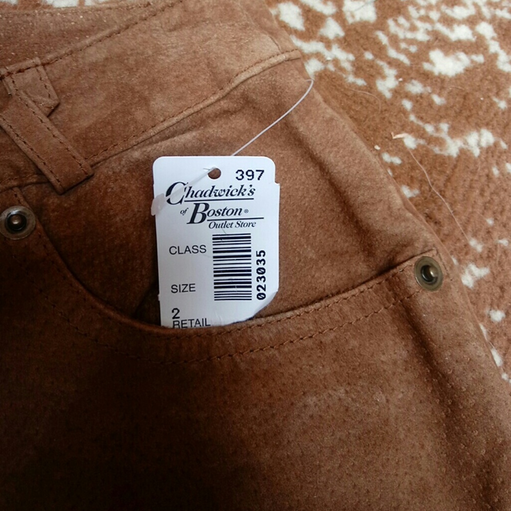 Brand New never worn 100% genuine light brown - Picture 5 of 7