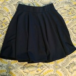 Navy Blue Skirt