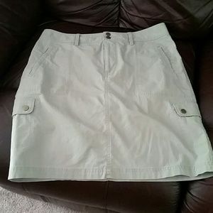 L.L. Bean travel skirt