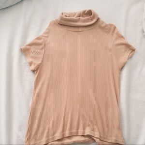 Peach Turtleneck