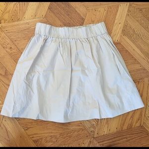 Tan JCrew Summer skirt
