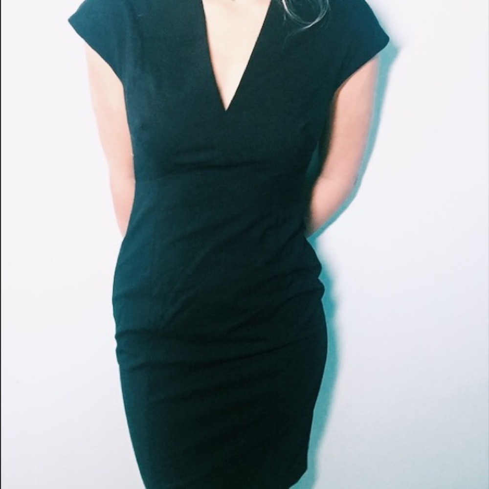 Banana pencil dress