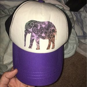 Elephant trucker hat