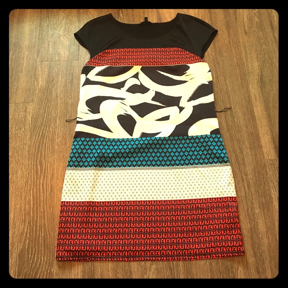 Express sheath block dress