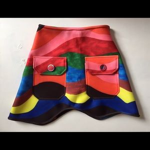colorful women's skirt