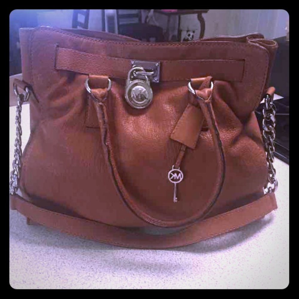 Michael Kors lock and key bag