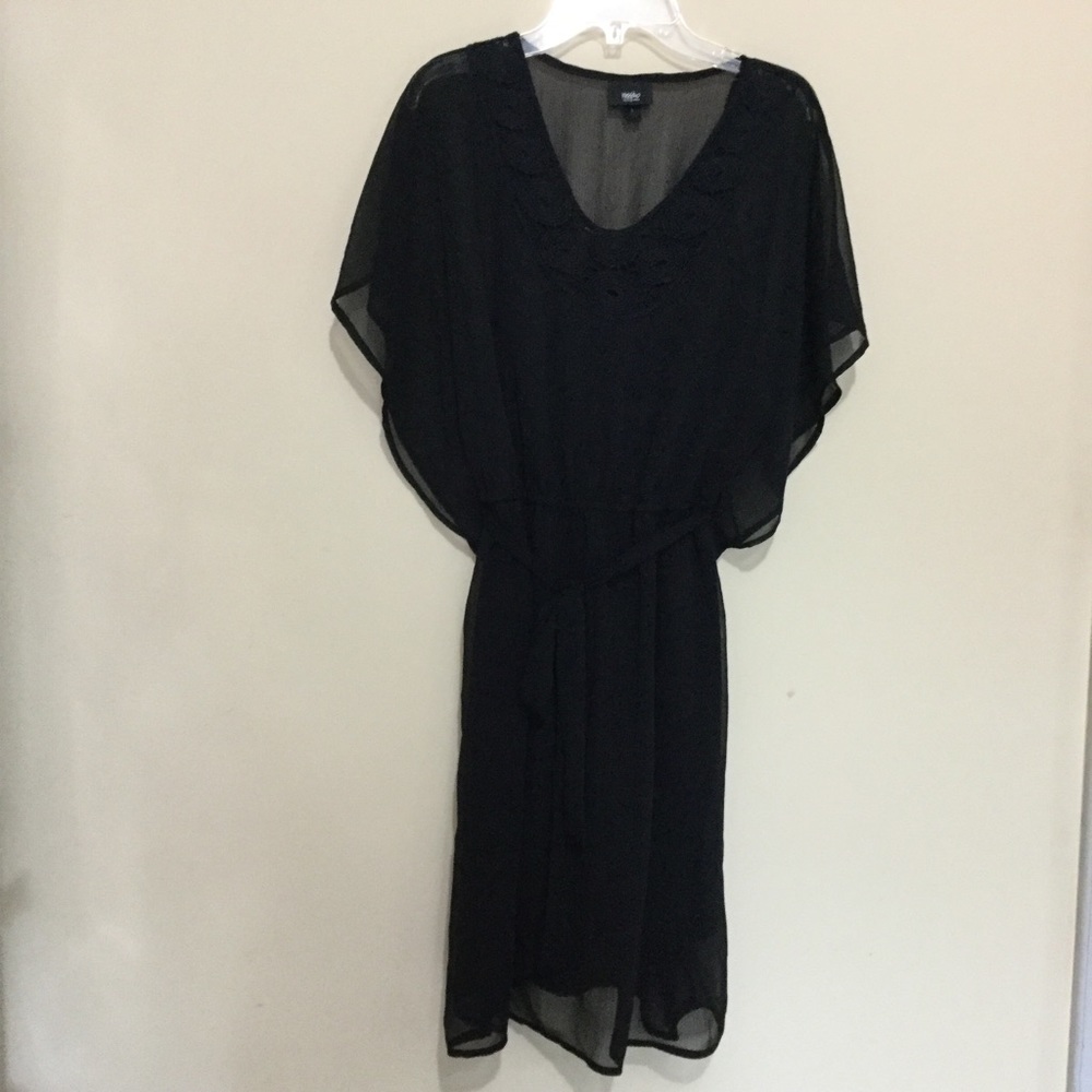 Casual black dress